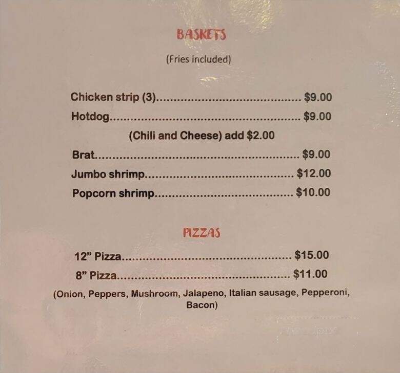 The Alibi - Geneva, FL menu_pic