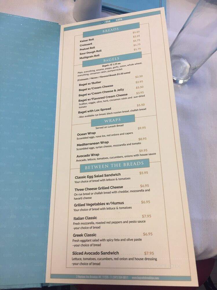 The Bay Cafe - Brooklyn, NY menu_pic