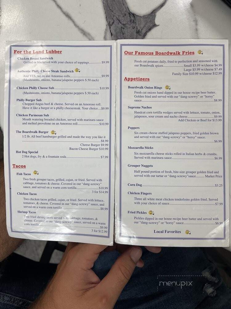JJ's Ice Cream & Ice - Madeira Beach, FL menu_pic