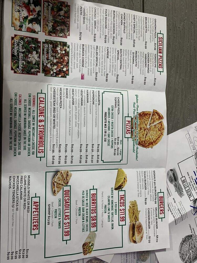 The Chef Corner - Minotola, NJ menu_pic