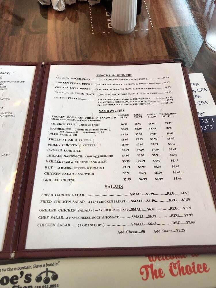 Choice Restaurant - Gadsden, AL menu_pic