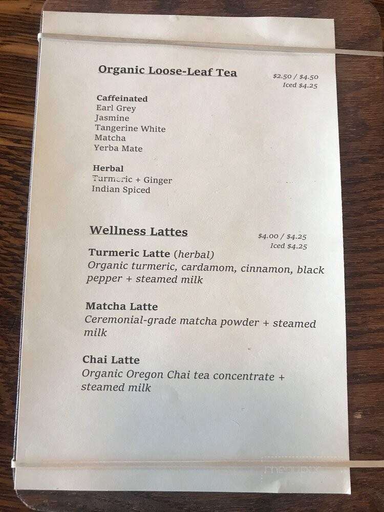 The Coffee Shop - Lubbock, TX menu_pic