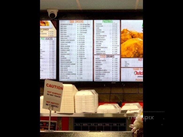 The Dutch Pot Jamaican Restaurant - Miami, FL menu_pic