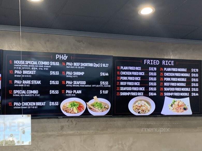 The Eating Factory Pholala - Los Angeles, CA menu_pic