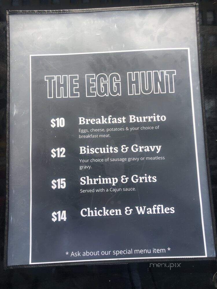 The Egg Hunt - Detroit, MI menu_pic