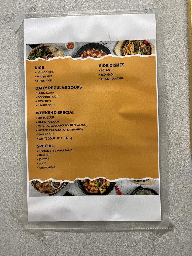 The Food House - Capitol Heights, MD menu_pic