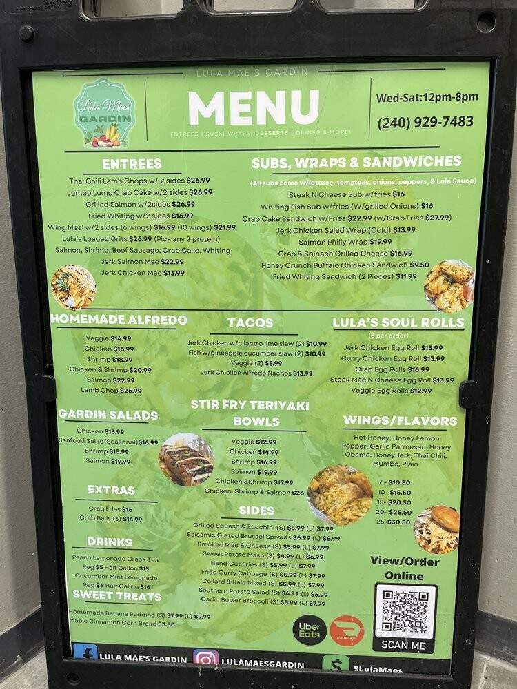 The Food House - Capitol Heights, MD menu_pic