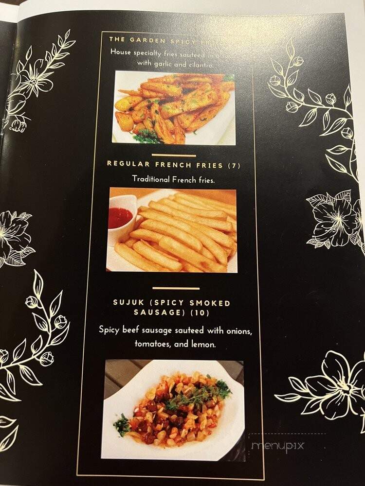 The Garden Mediterranean Grill - Lake Forest, CA menu_pic