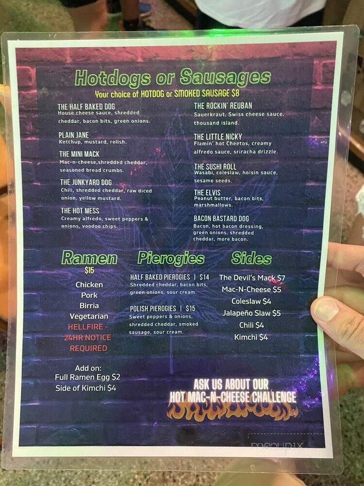 The Half Baked Potato - St. Petersburg, FL menu_pic