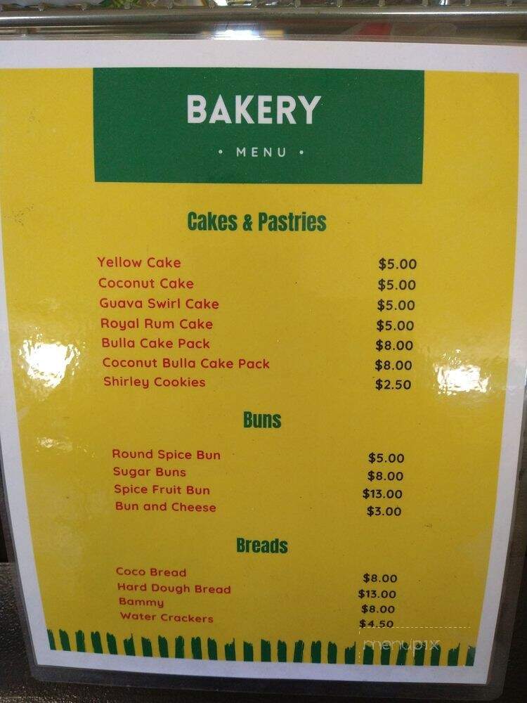 The Jerk Kitchen - Eureka, CA menu_pic