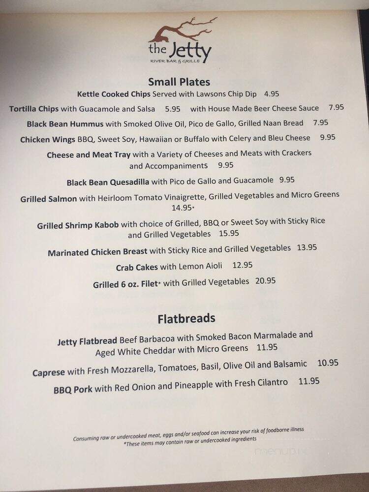 The Jetty - Cuyahoga Falls, OH menu_pic