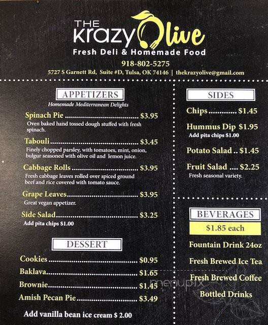 The Krazy Olive - Tulsa, OK