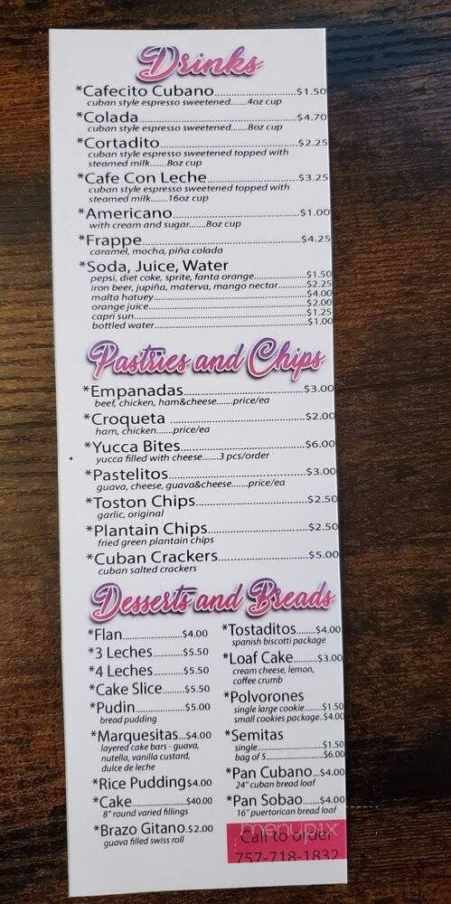 The Lab Bistro Co. - Virginia Beach, VA menu_pic