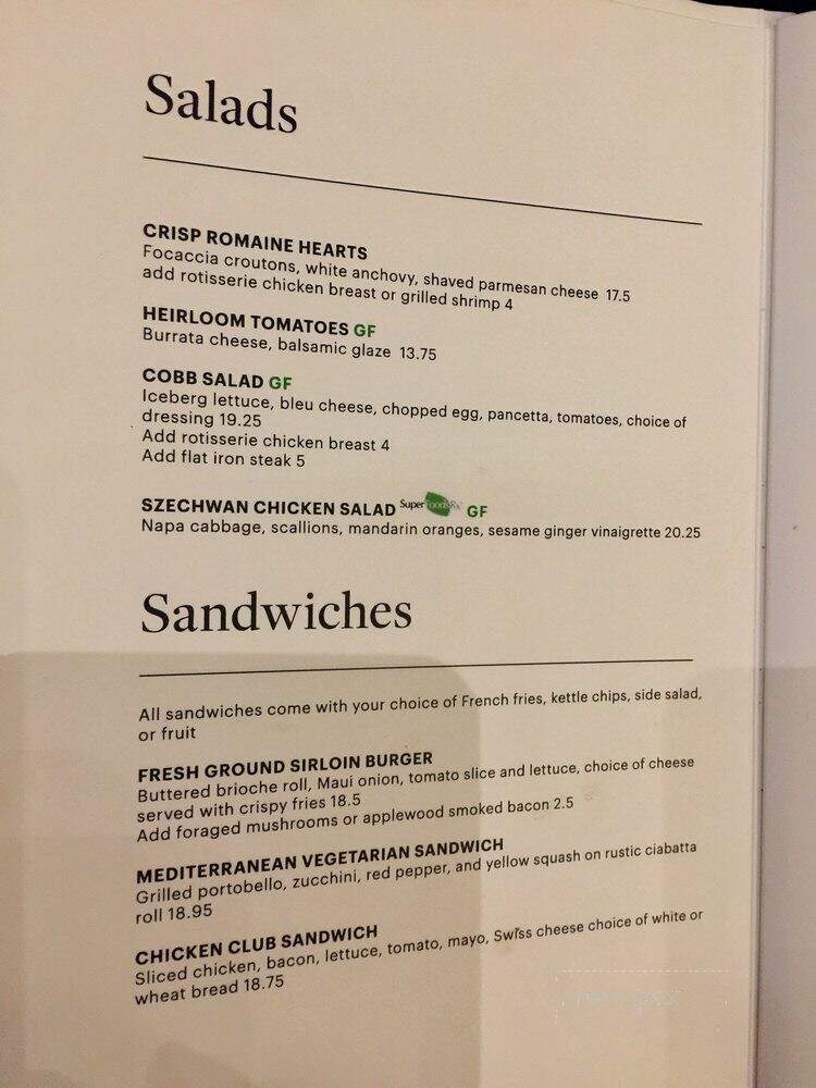 The Lobby Court - Los Angeles, CA menu_pic