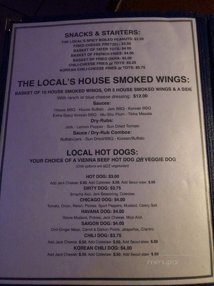 Local - Atlanta, GA menu_pic