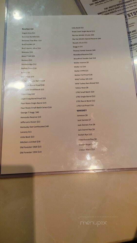 The Local Bar - Cypress, TX menu_pic