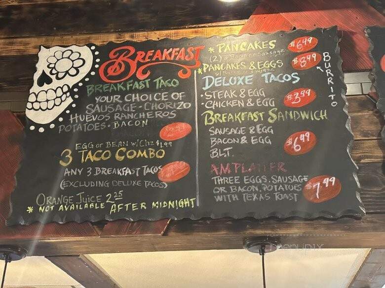 The Local Taco - Dallas, TX menu_pic