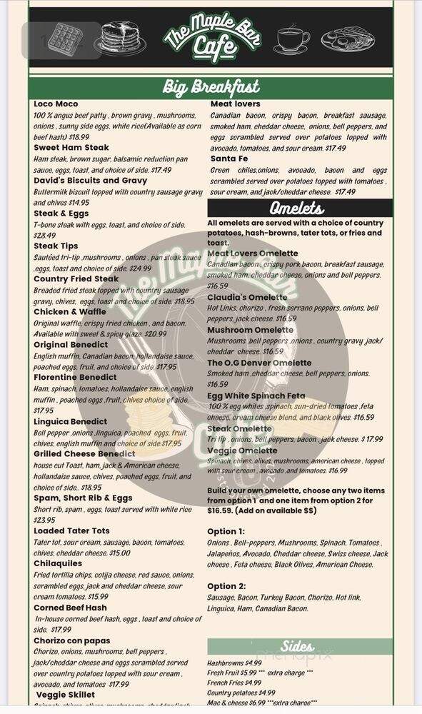 Villagio Bistro Bar - Maple, ON menu_pic