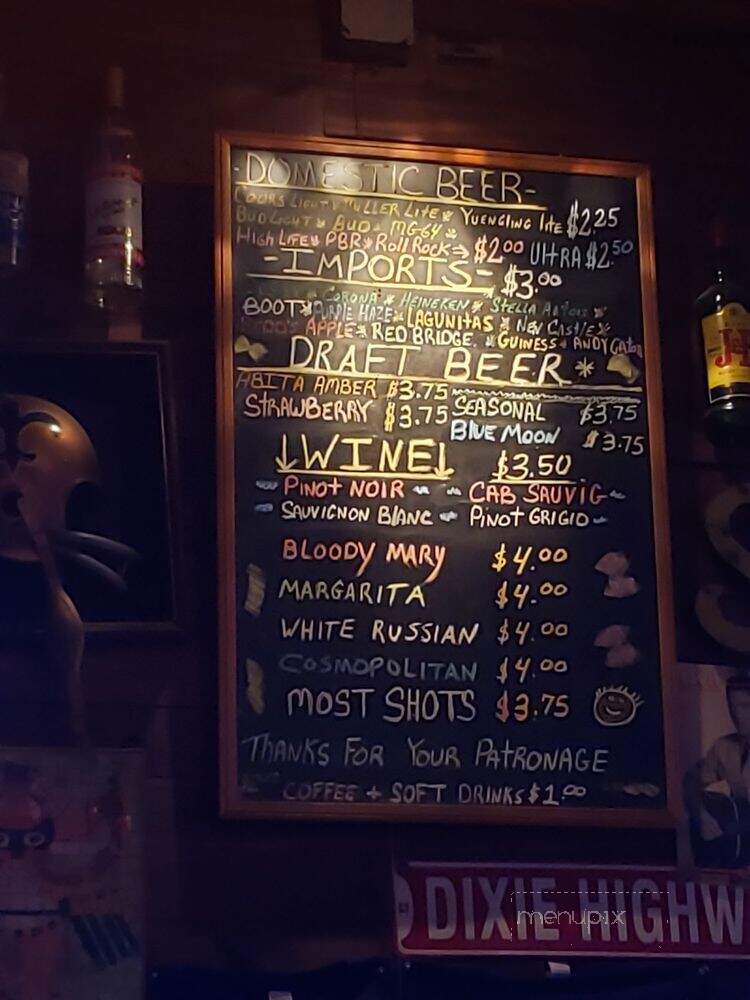 The Mill - New Orleans, LA menu_pic