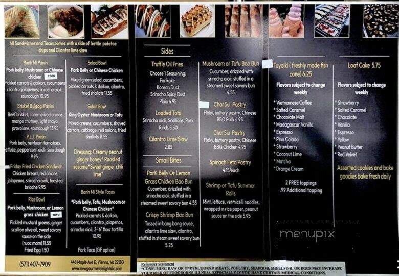 The Mixx Delight - Vienna, VA menu_pic