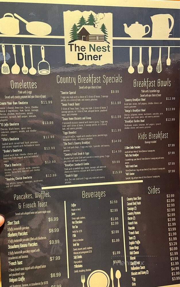 The Nest Diner - Cypress, TX