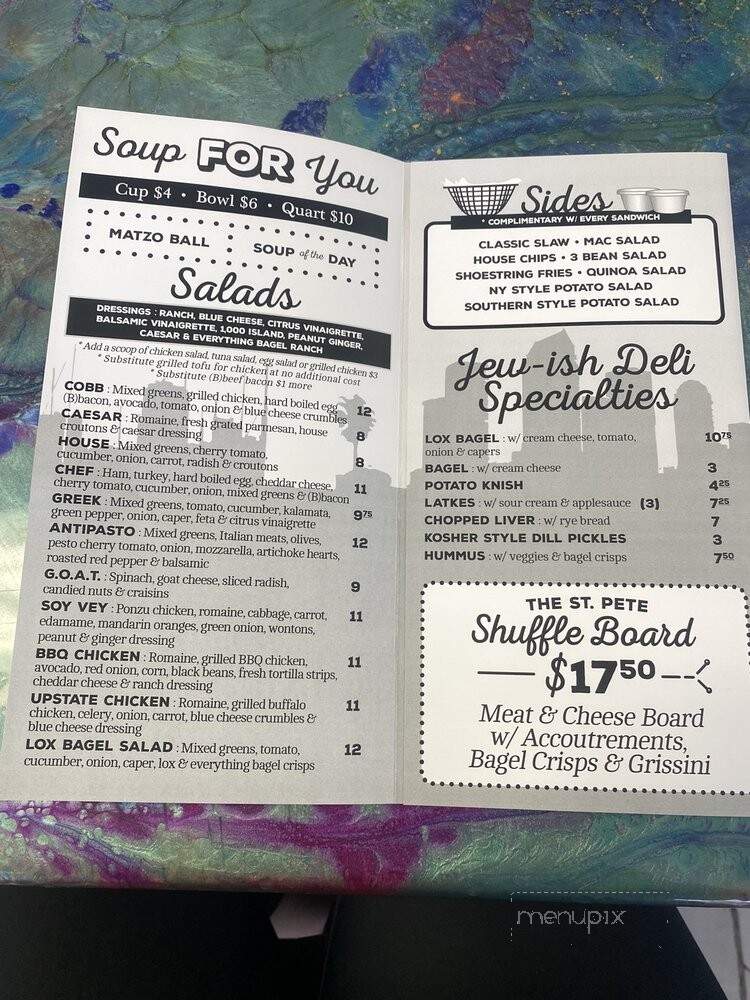 The Nosh Pit - Kenneth City, FL menu_pic