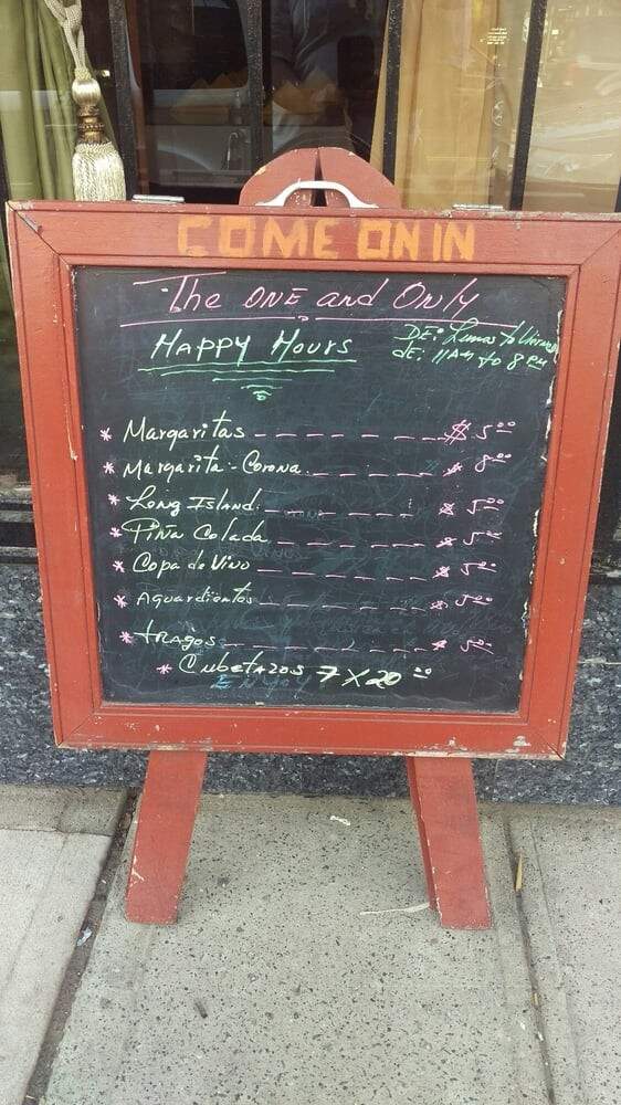 One & Only - North Bergen, NJ menu_pic
