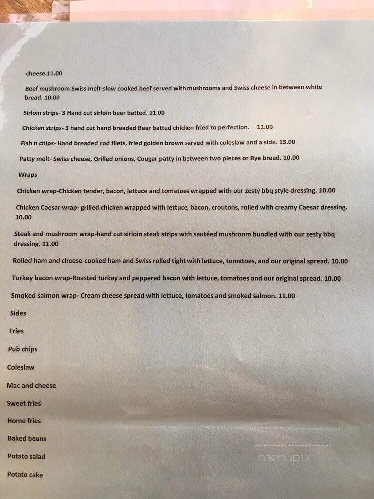 The Other Cafe - Livingston, MT menu_pic