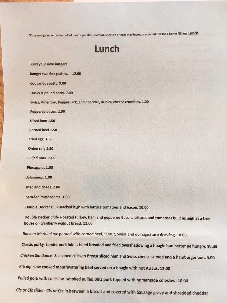 The Other Cafe - Livingston, MT menu_pic