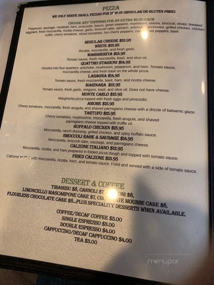 The Painted Lemon - Clifton Park, NY menu_pic