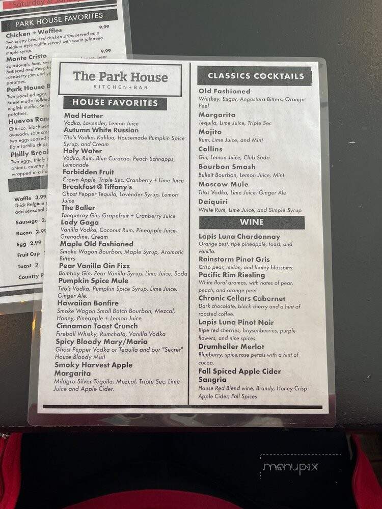 California Cafe - Siloam Springs, AR menu_pic