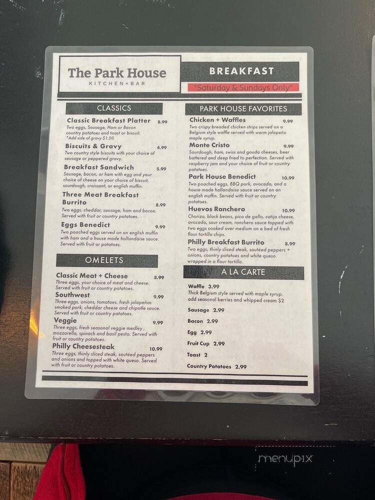 California Cafe - Siloam Springs, AR menu_pic