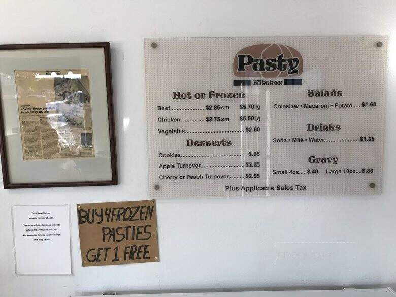 Pasty Kitchen - Los Alamitos, CA menu_pic
