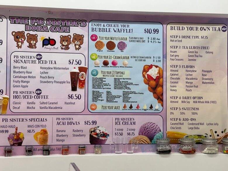 The PB sister's - Mililani, HI menu_pic