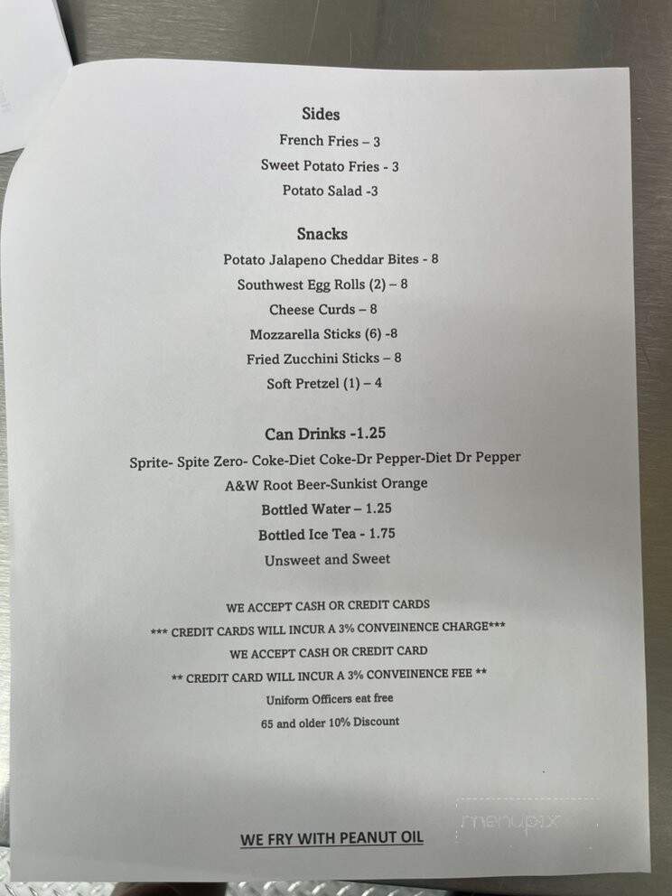 The Pelican Grill - Bolivar Peninsula, TX menu_pic