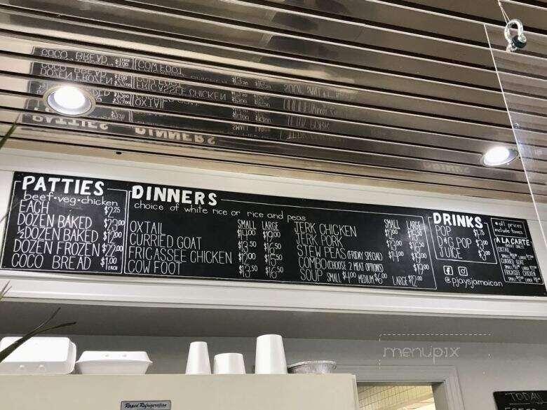 The P Jays Take Out - Toronto, ON menu_pic