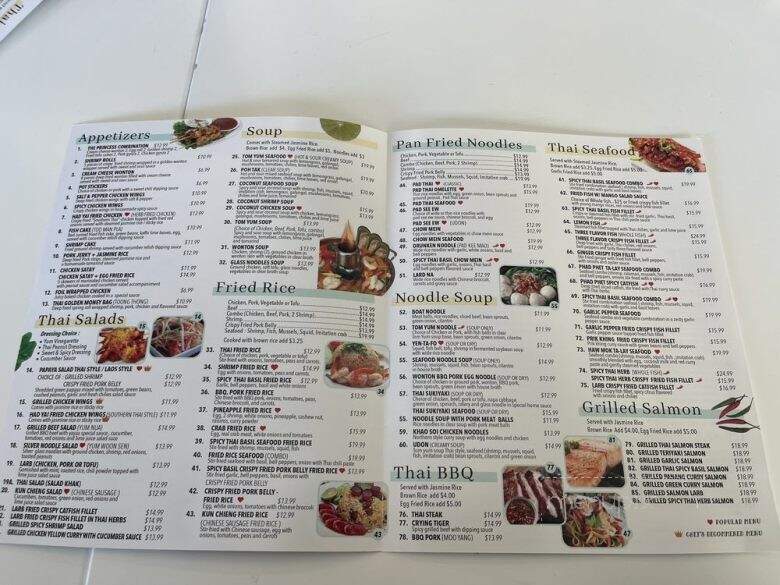 The Princess Asian Kitchen - Gardena, CA menu_pic