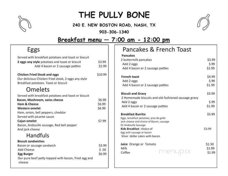 The Pully Bone - Nash, TX