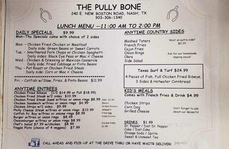 The Pully Bone - Nash, TX