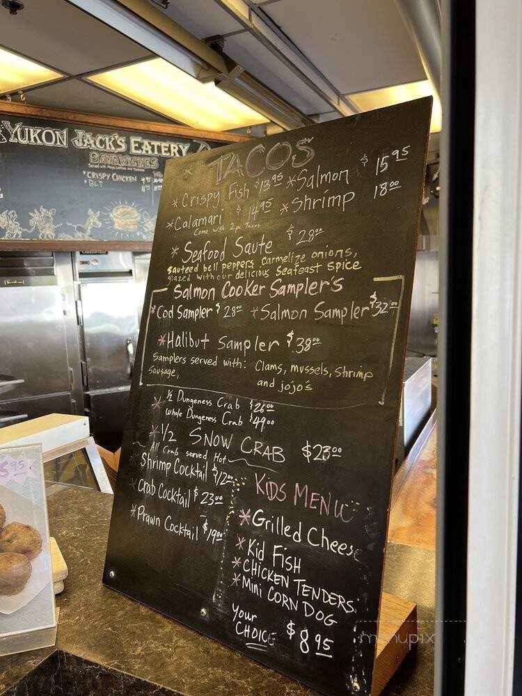 Yukon Jack's - Seattle, WA menu_pic
