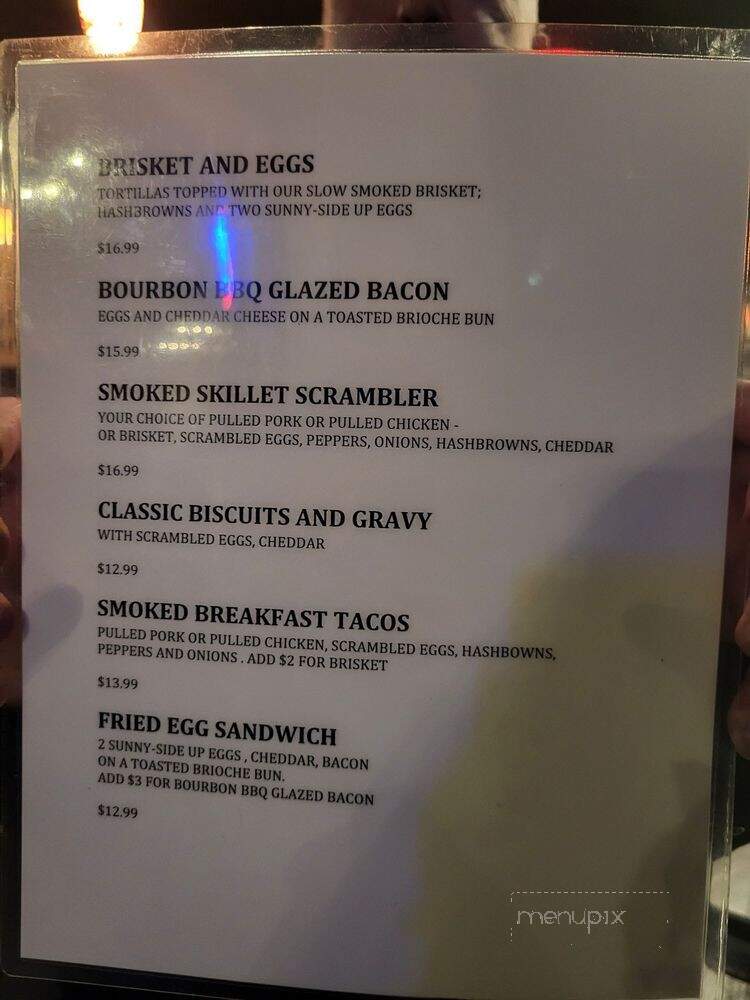 The Smokery - Louisville, KY menu_pic