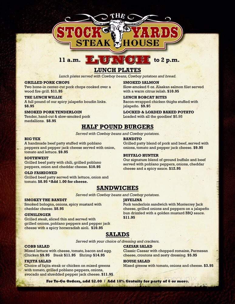 The Stockyards Steakhouse - Gladewater, TX