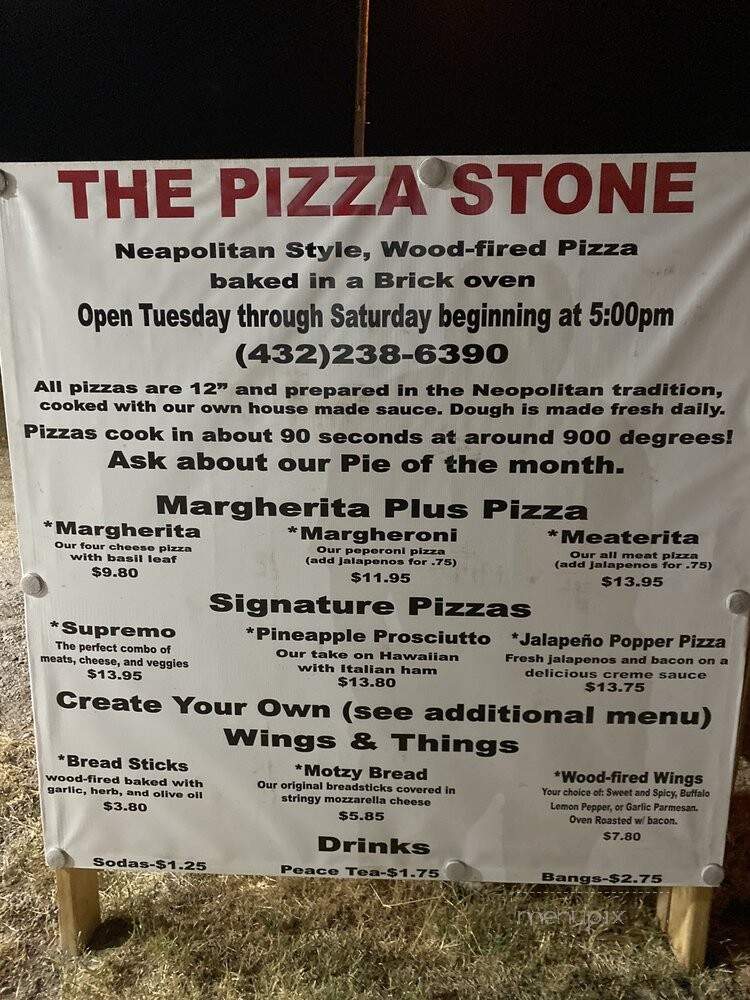 The Stone Pizza - Fort Stockton, TX