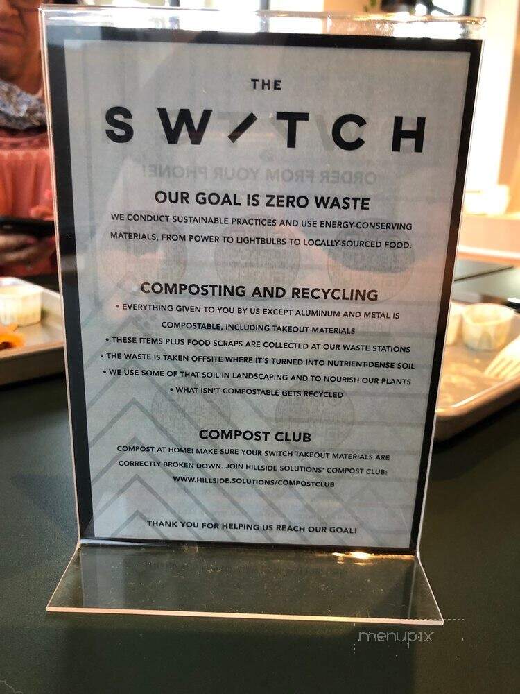 The Switch - Omaha, NE menu_pic