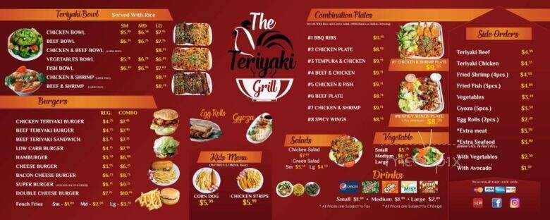 The Teriyaki Grill - Long Beach, CA menu_pic
