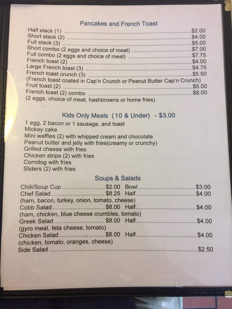 Waffles & More - Mount Vernon, IL menu_pic