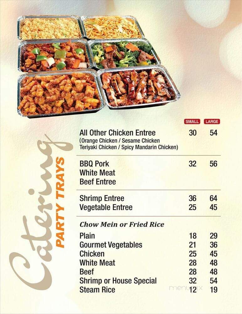 Wok Experience - Huntington Beach, CA menu_pic