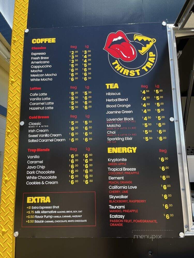 Thirst Trap - San Diego, CA menu_pic
