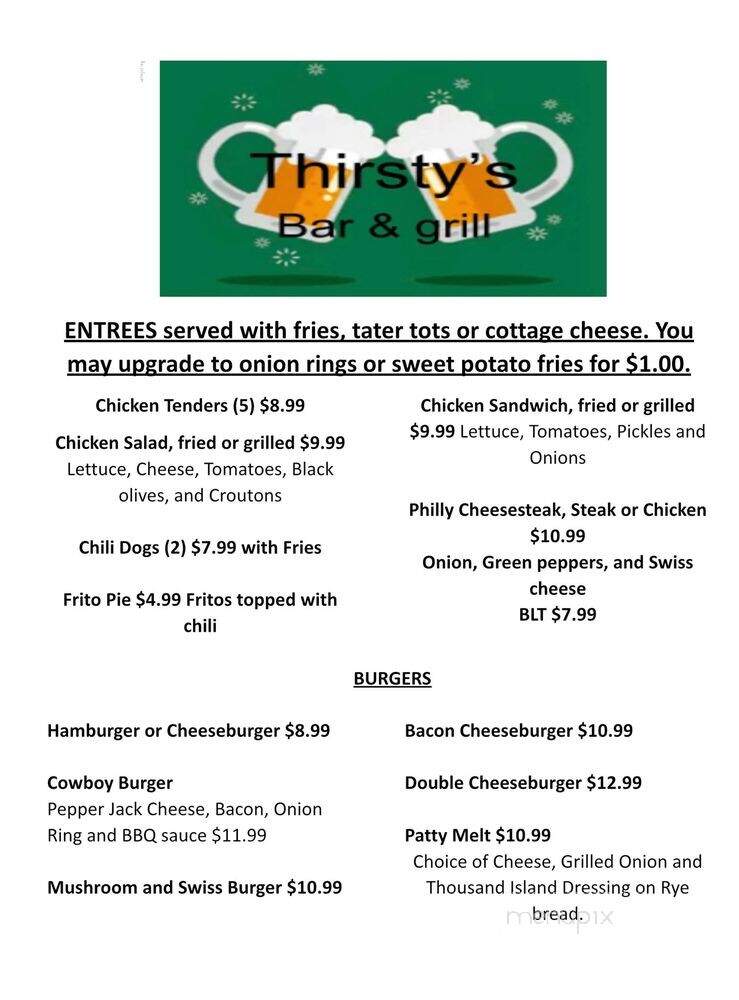 Thirsty's Bar and Grill - Bonner Springs, KS