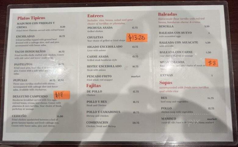 Tia Maria's Kitchen - New Orleans, LA menu_pic
